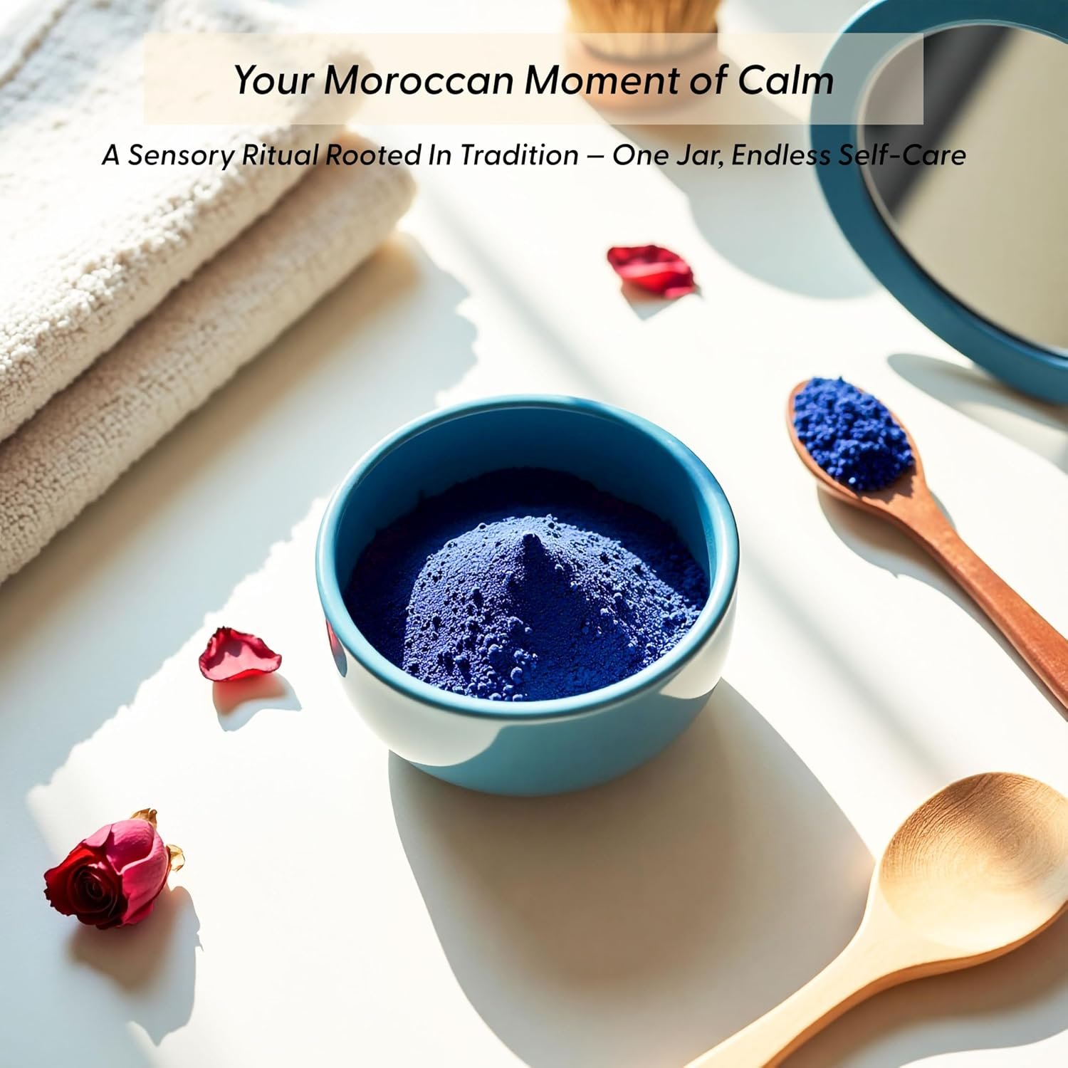 Pure Moroccan Nila Powder-Indigo Desert Stone Powder - Image 7